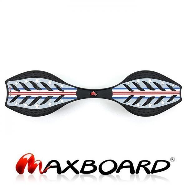Maxboard stars - ein Maxboard für Kinder in grau mit weissen Sternchen und roten und blauen Streifen